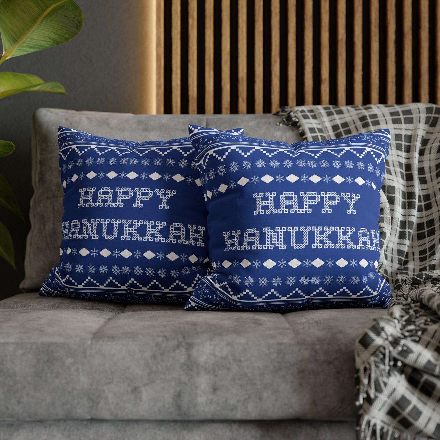 Hanukkah Sweater Pillow Cover