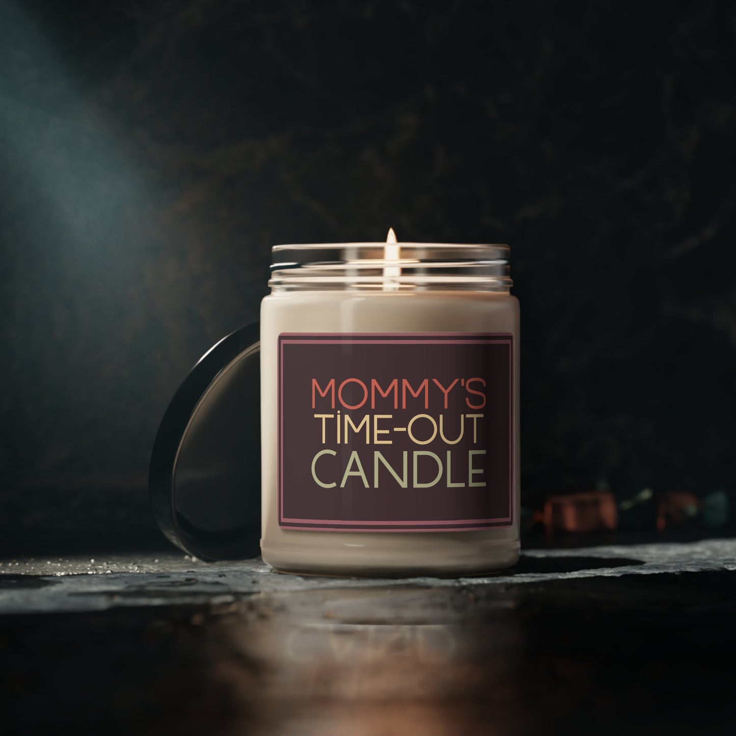"Mommy's Time Out Candle" Scented Soy Candle, 9oz
