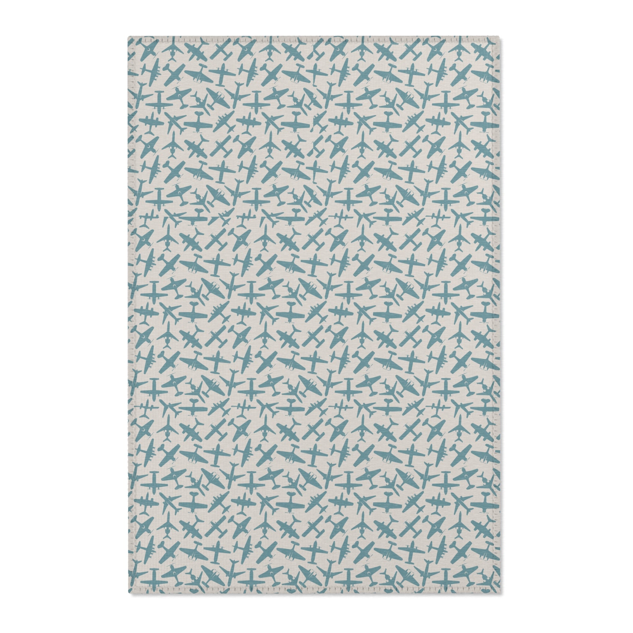 Airplane Pattern - Aviation Area Rug – Make It Moody