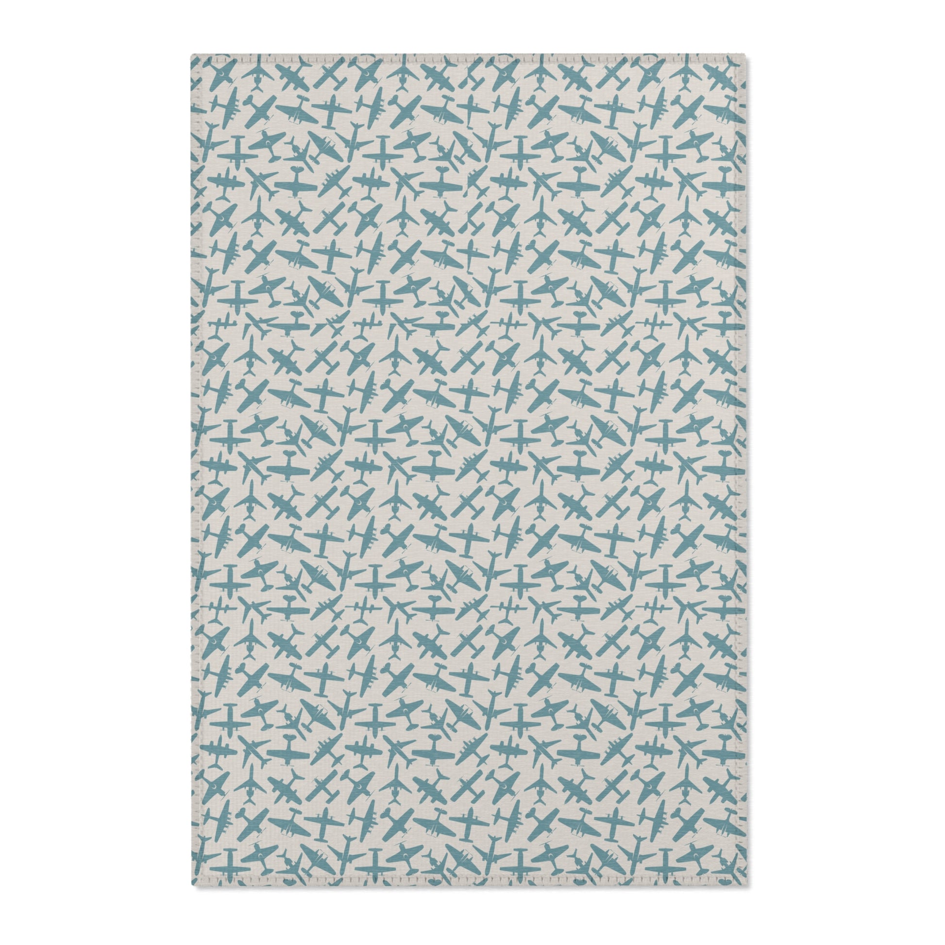 aviation merchandise, airplane patterned aviation area rug