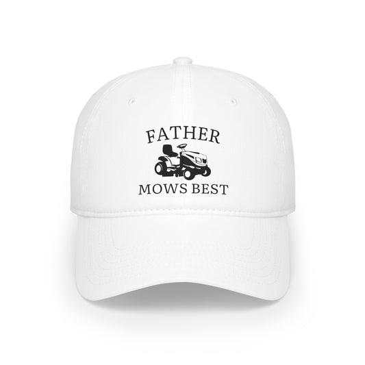 "Father Mows Best" Dad Hat