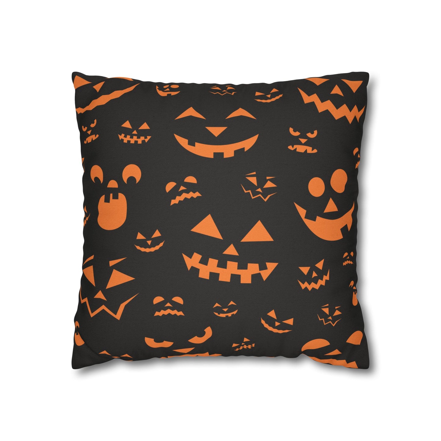 Jovial Jack-O-Lanterns - Halloween Pillow Cover