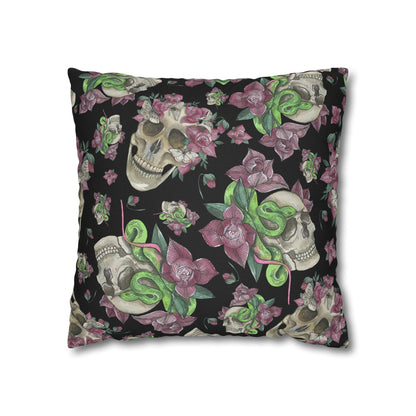 Sinister Skulls - Halloween Pillow Cover