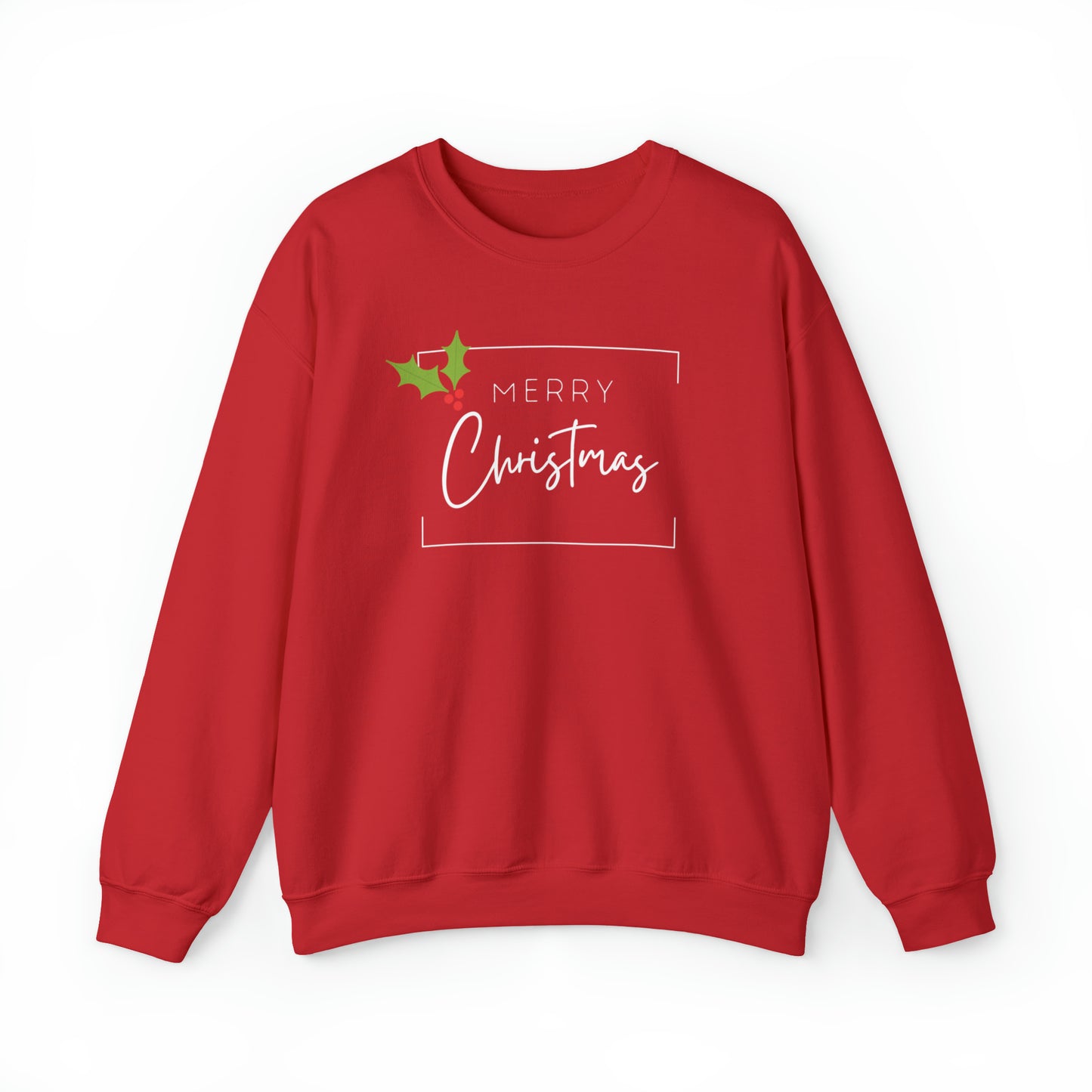 Holly Berry Christmas Crewneck Sweatshirt