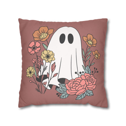 Garden Ghost - Halloween Pillow Cover