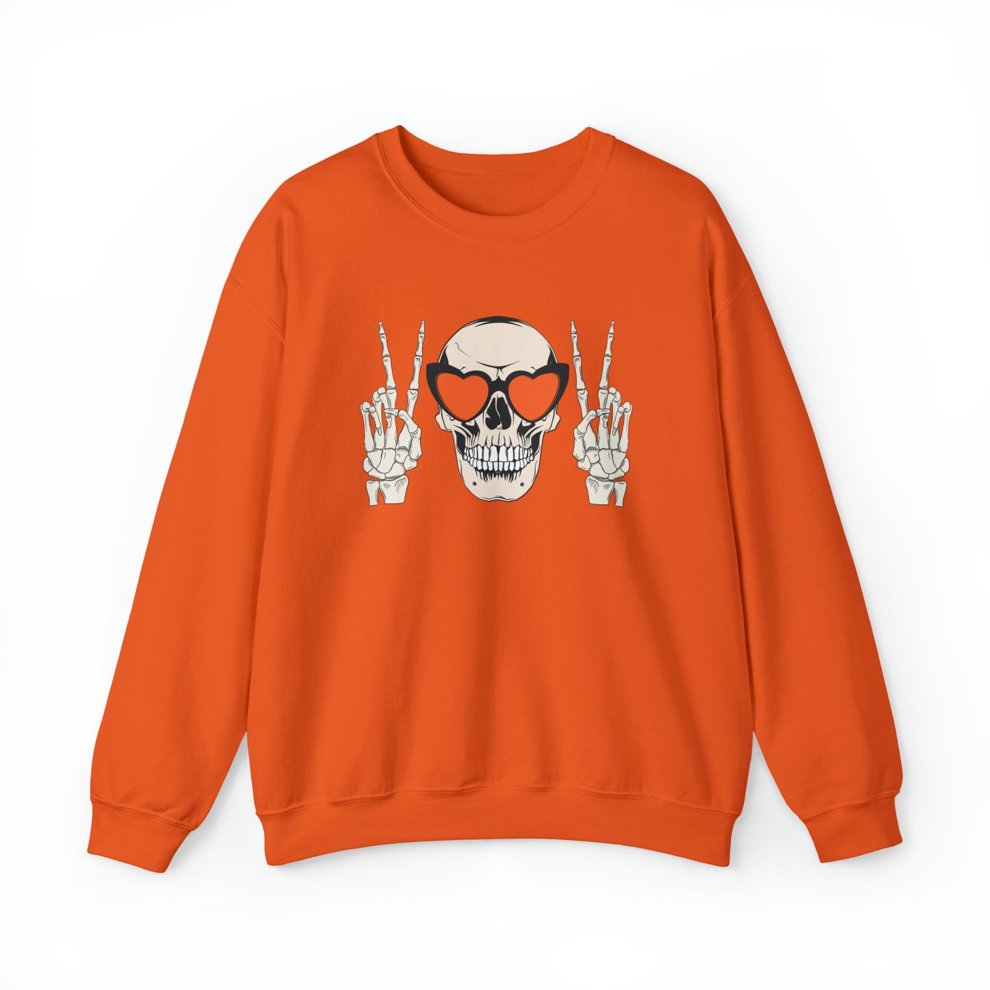 Skeleton Sunglasses Halloween Sweatshirt