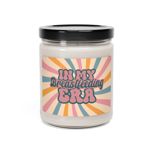 "In My Breastfeeding Era" Scented Soy Candle, 9oz