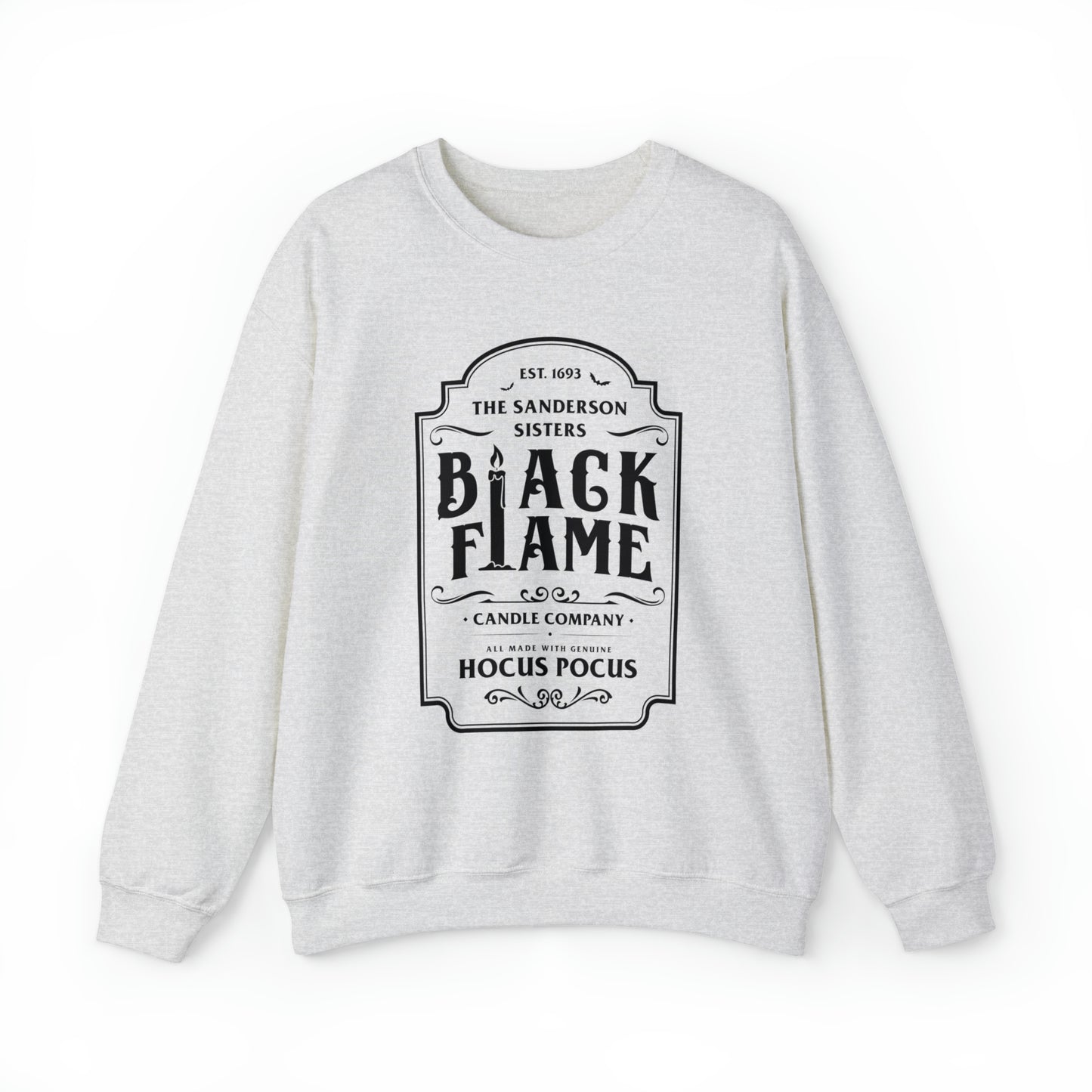 Black Flame Sanderson Sisters Halloween Sweatshirt