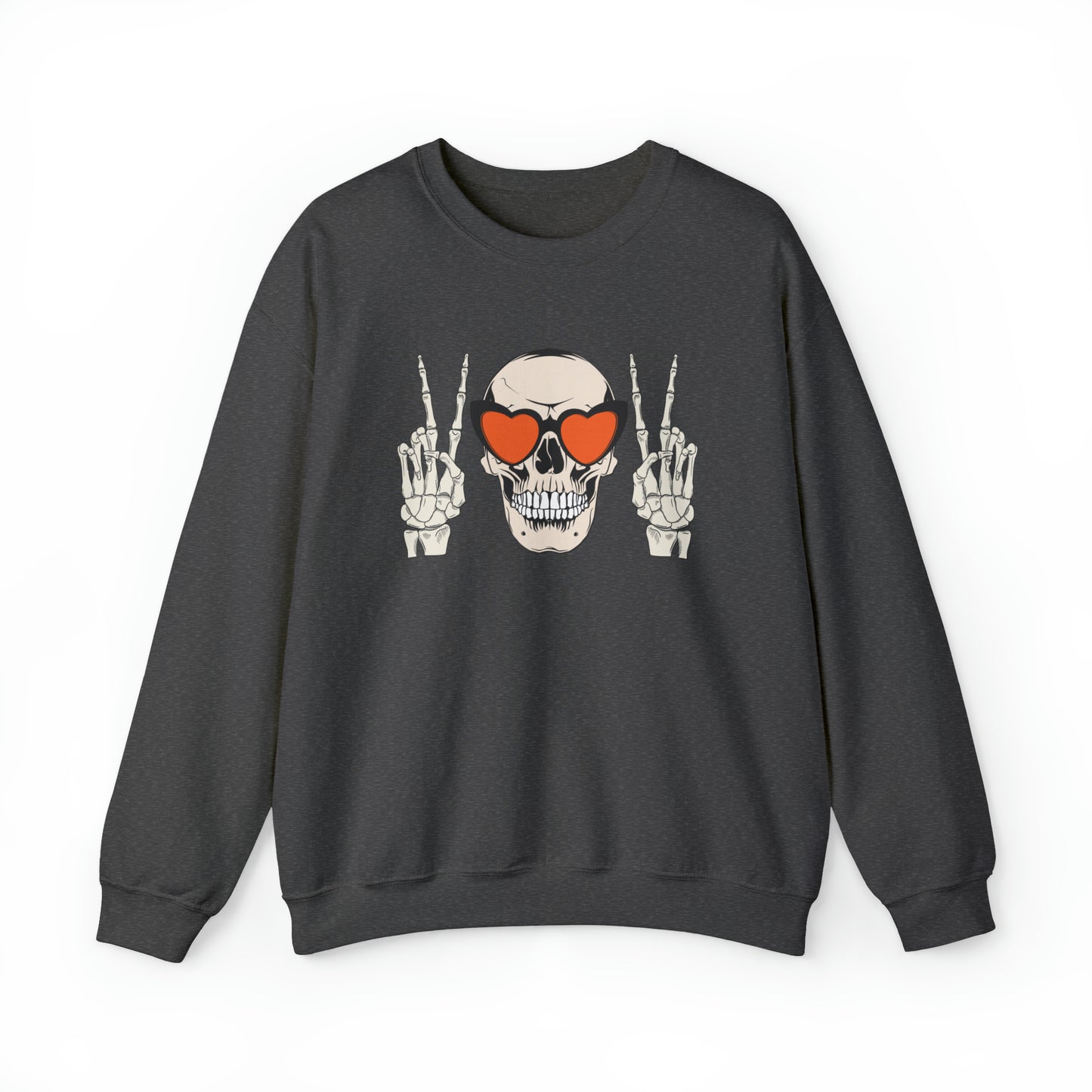 Skeleton Sunglasses Halloween Sweatshirt