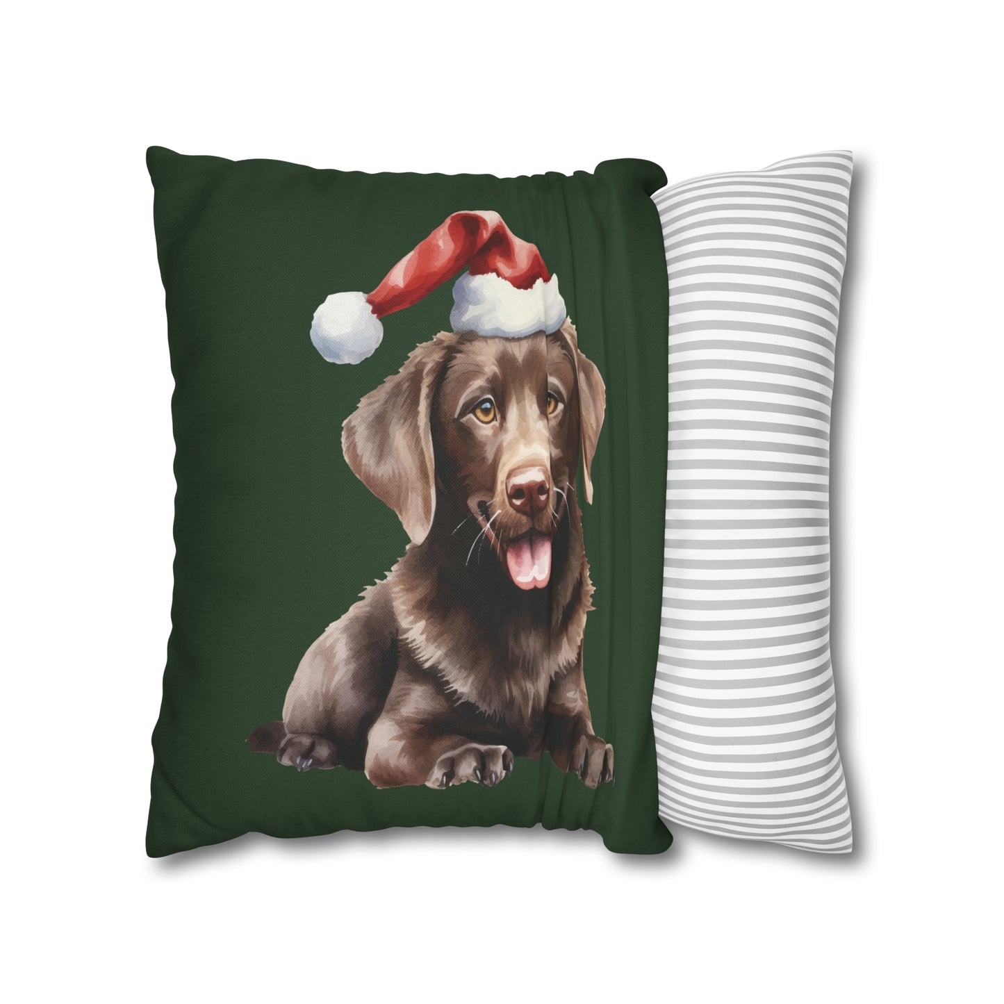 Labrador Christmas Pillow Cover