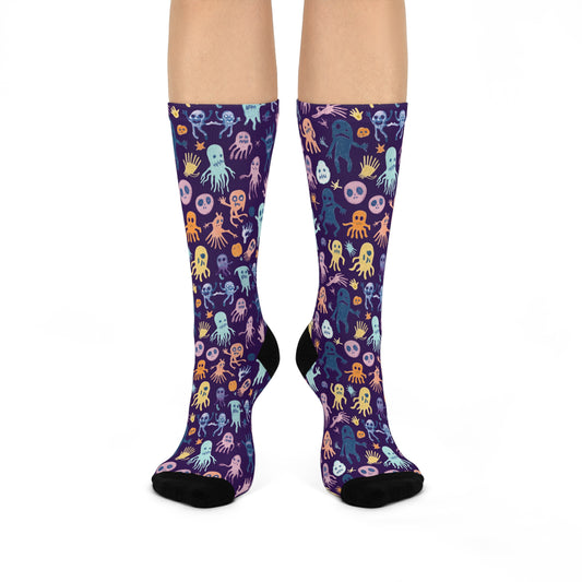 Monster Mash - Premium Unisex Crew Socks