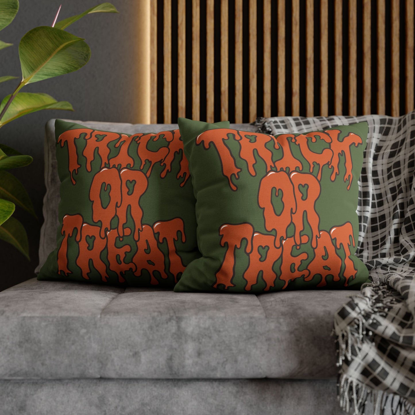 Trick-or-Treat 2 - Halloween Pillow Cover