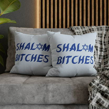 "Shalom Bitches" Hanukkah Pillow Cover