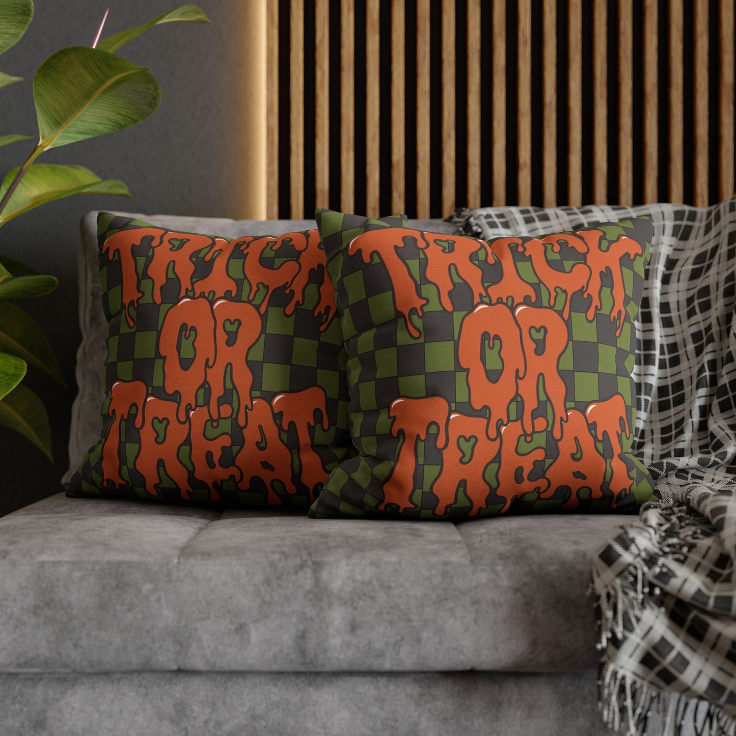 Trick-or-Treat 1 Halloween Pillow Cover