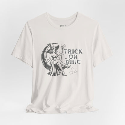 "Trick or Chic" Halloween Tee