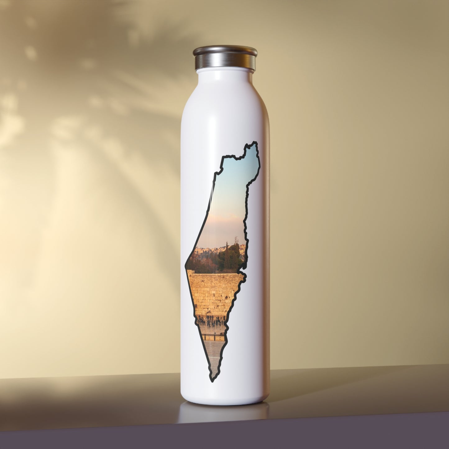 Israel Slim Water Bottle