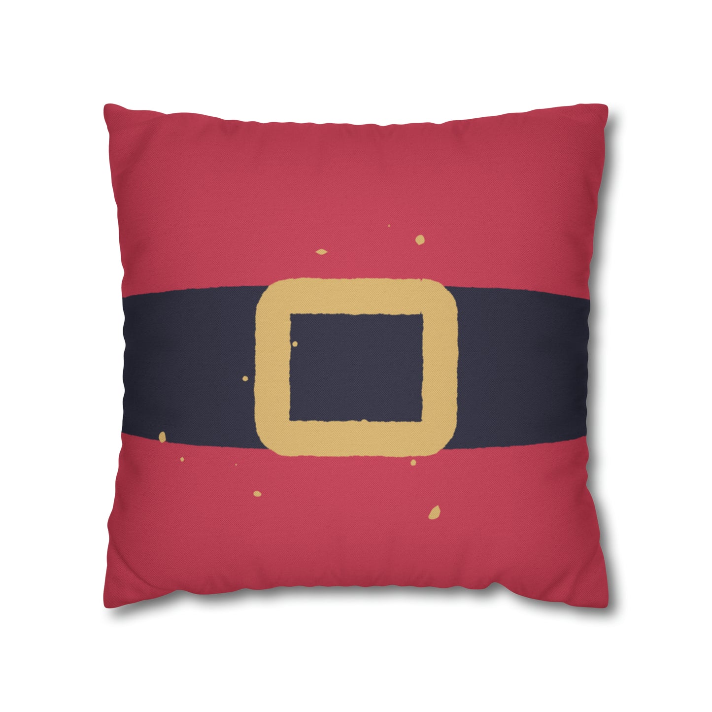 Santa's Belt Christmas Pillow Cover