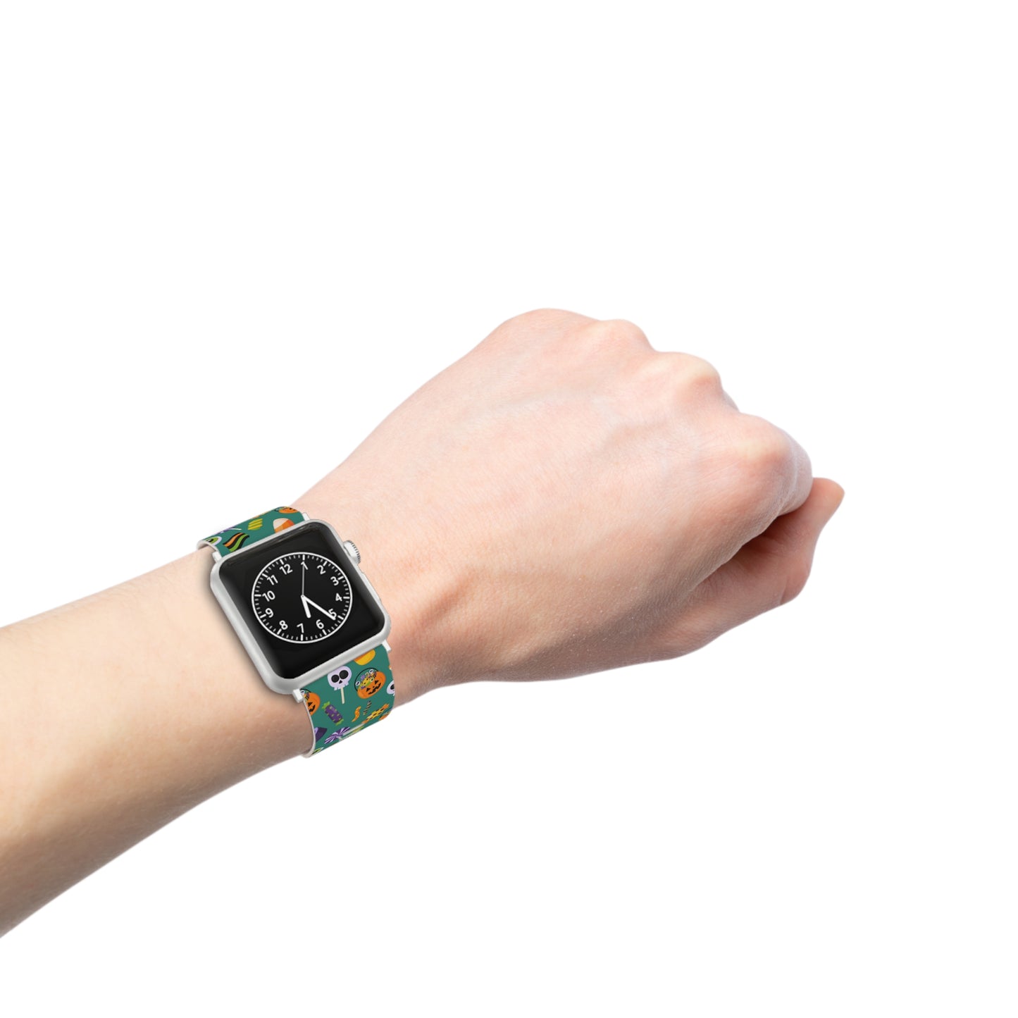 Teal Halloween Apple Watch Band