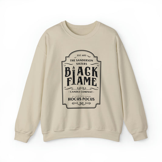 Black Flame Sanderson Sisters Halloween Sweatshirt