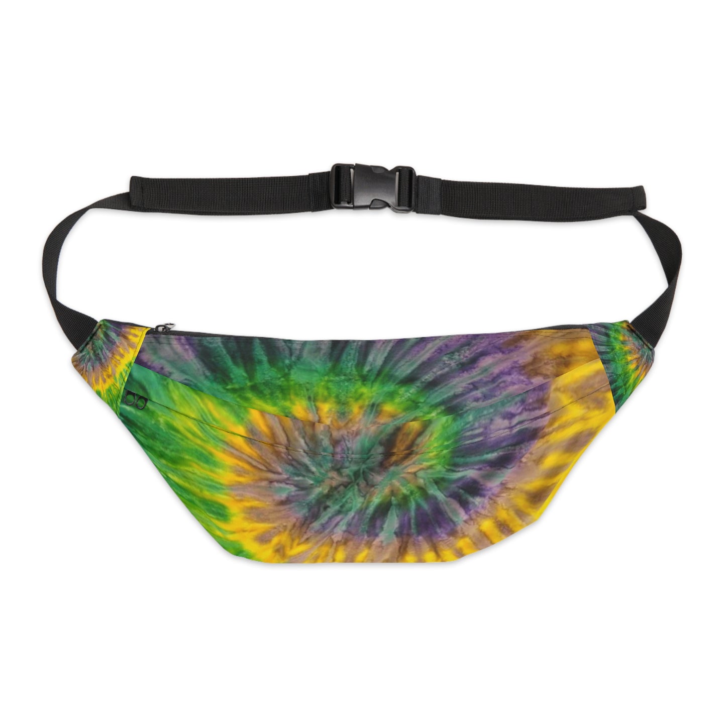 Tie Dye Mardi Gras Fanny Pack - Large