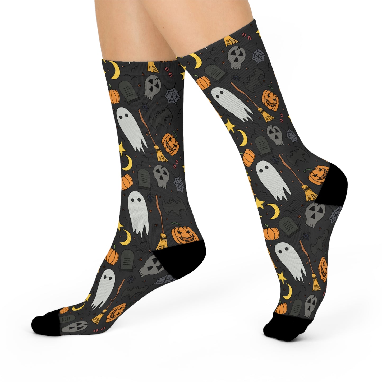 Ghoulish Gala - Premium Unisex Crew Socks