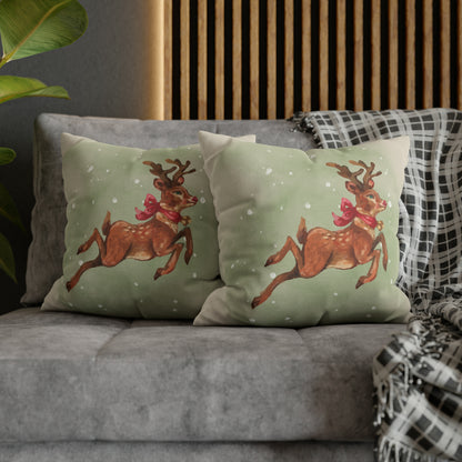 Rudolph Christmas Pillow Cover