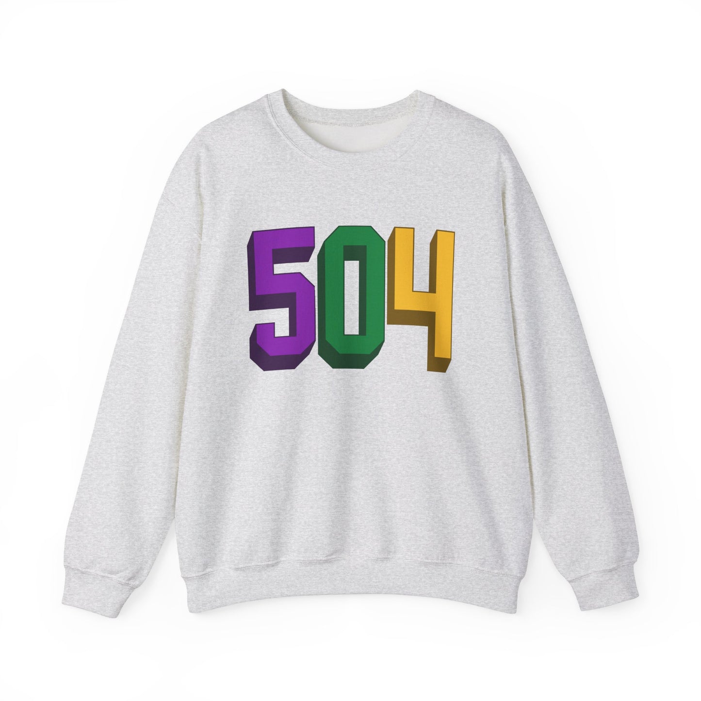 504 Mardi Gras Unisex Crewneck Sweatshirt