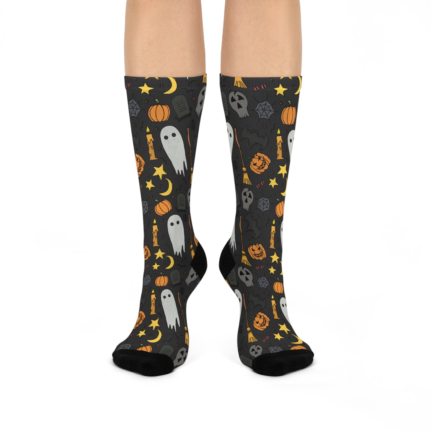 Ghoulish Gala - Premium Unisex Crew Socks