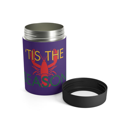 "Tis The Season" Mardi Gras Can Cooler