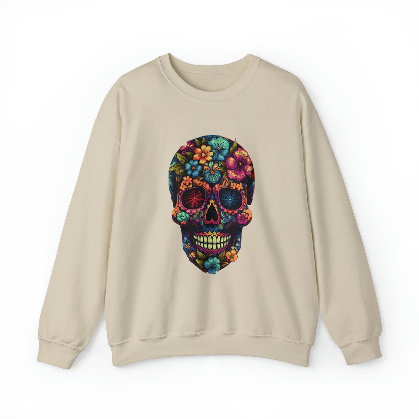 Sugar Skull Halloween Sweatshirt