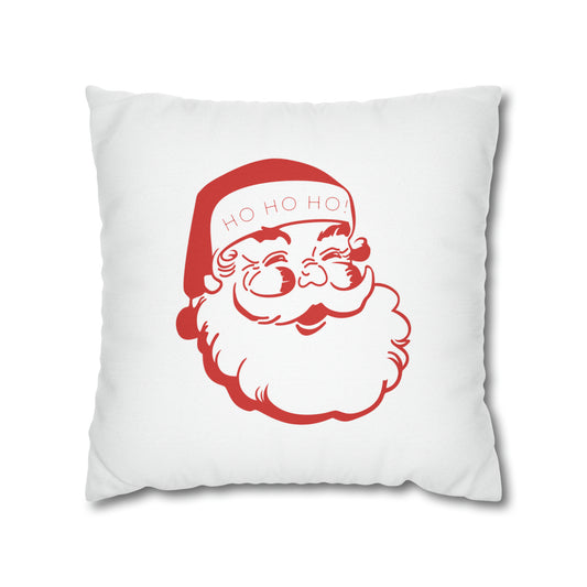 "Ho Ho Ho Santa" Christmas Pillow Cover