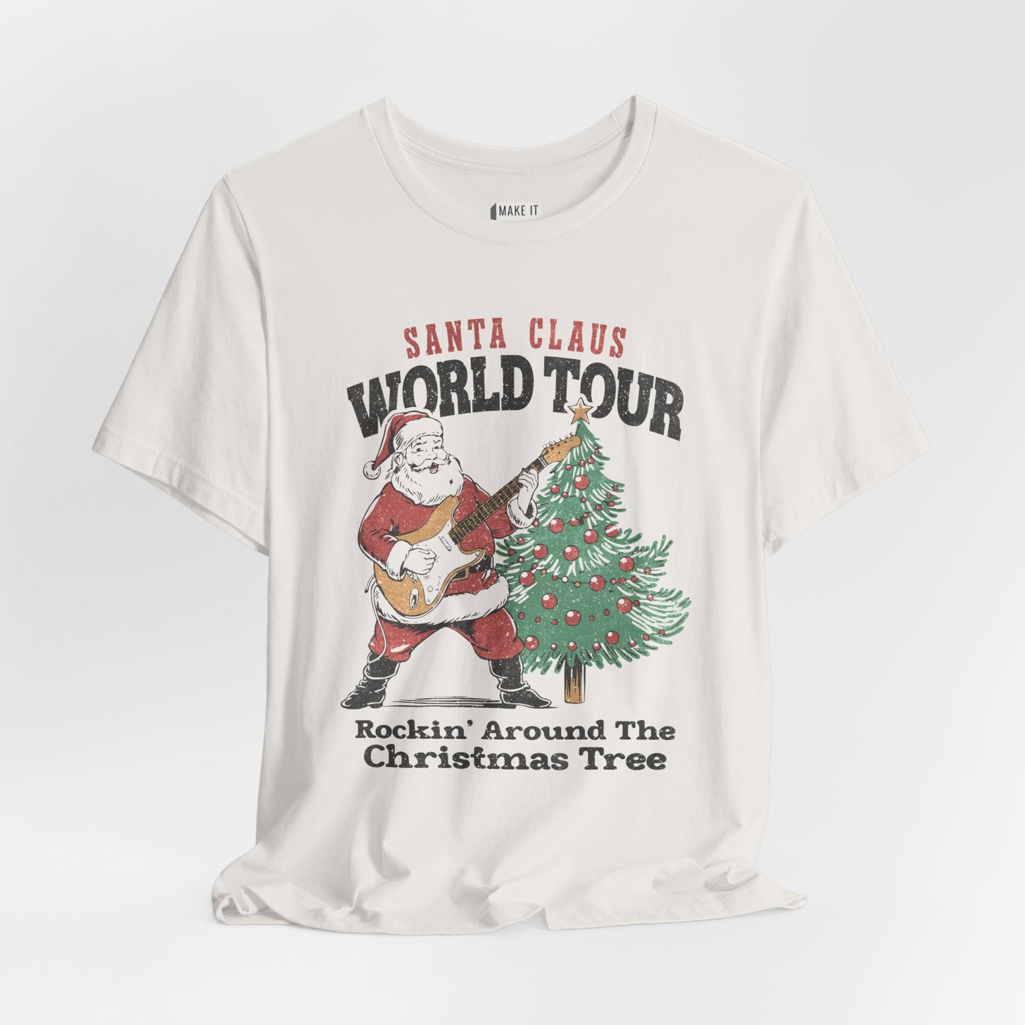 "Santa Claus World Tour" - Funny Christmas T-Shirt