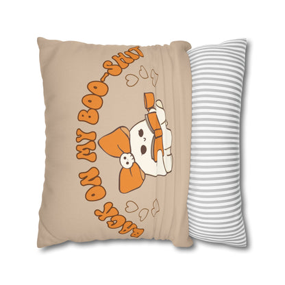 Back On My Boo-Shit - Halloween Pillow Cover