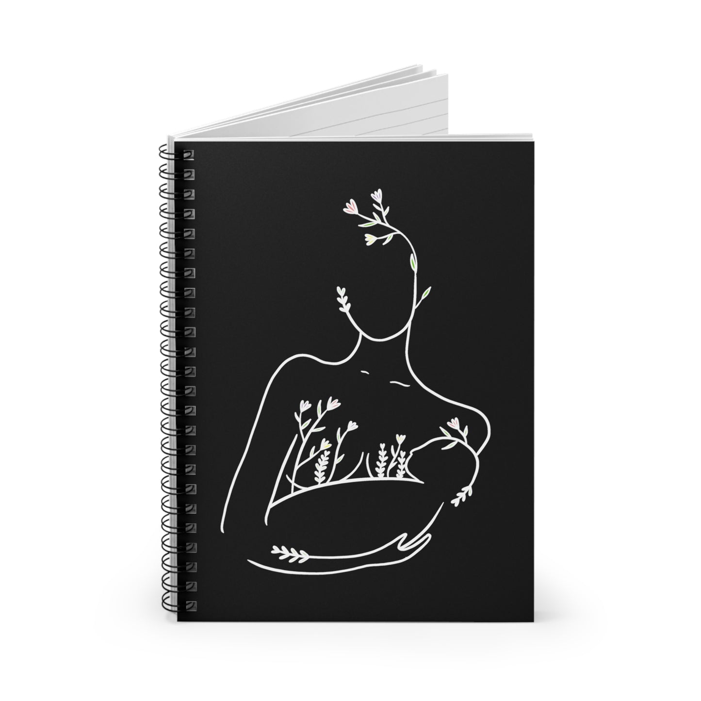 Nursing Mother Spiral Lined Notebook