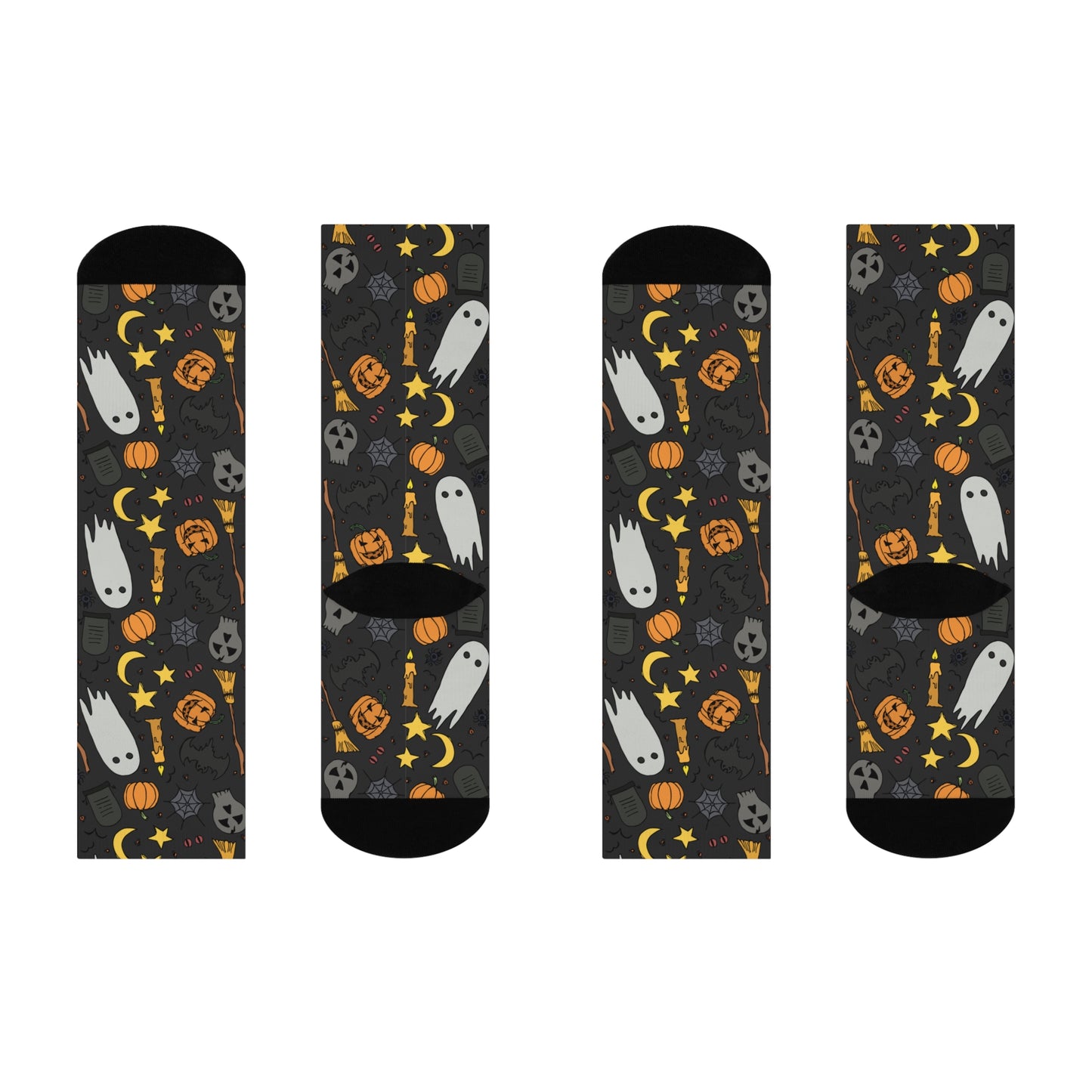 Ghoulish Gala - Premium Unisex Crew Socks