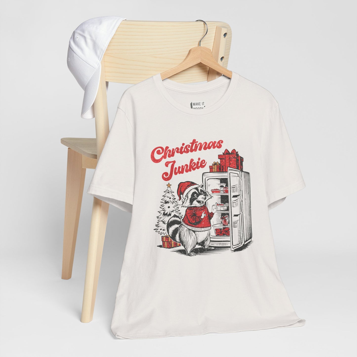 "Christmas Junkie" - Funny Christmas T-Shirt