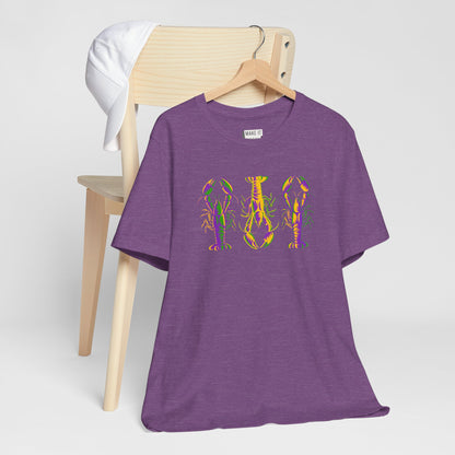 Crawfish Mardi Gras Tee