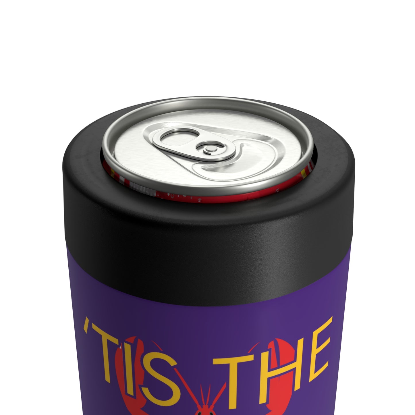 "Tis The Season" Mardi Gras Can Cooler