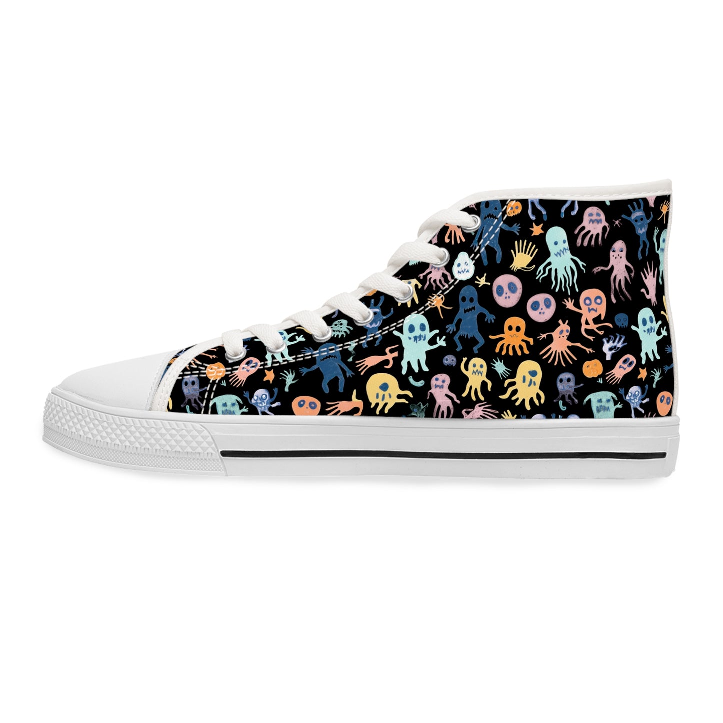 Monster Mash - Women's High Top Halloween Sneakers