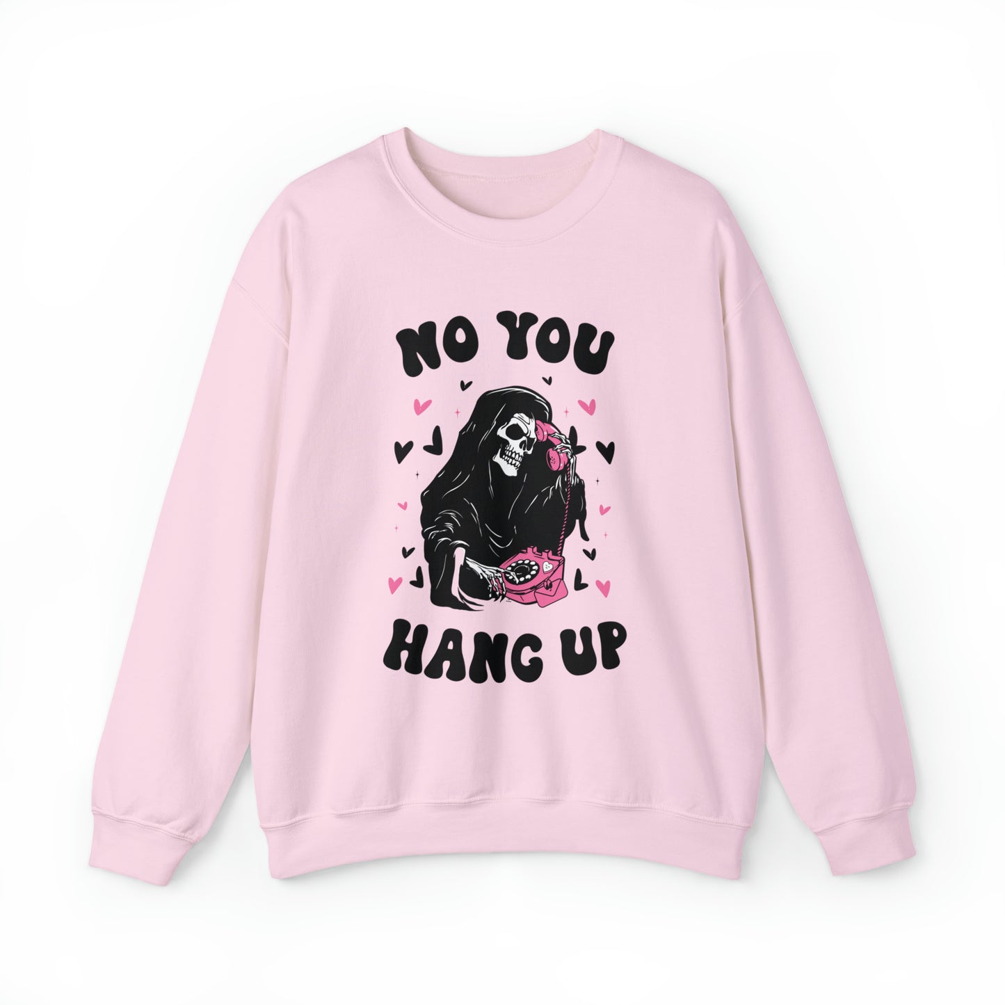 Chatty Grim Reaper Halloween Sweatshirt