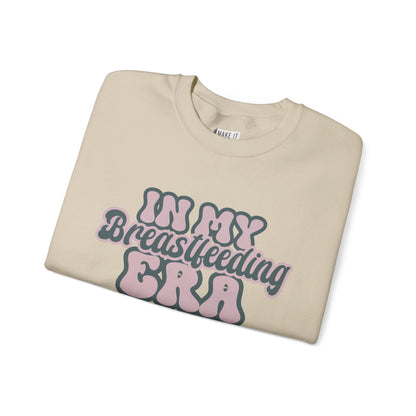 "In My Breastfeeding Era" Breastfeeding Sweatshirt