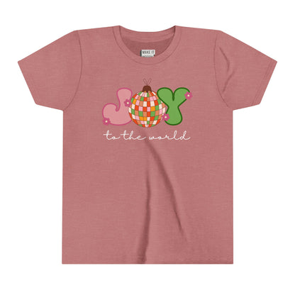 "Joy to the World" - Youth Christmas T-Shirt