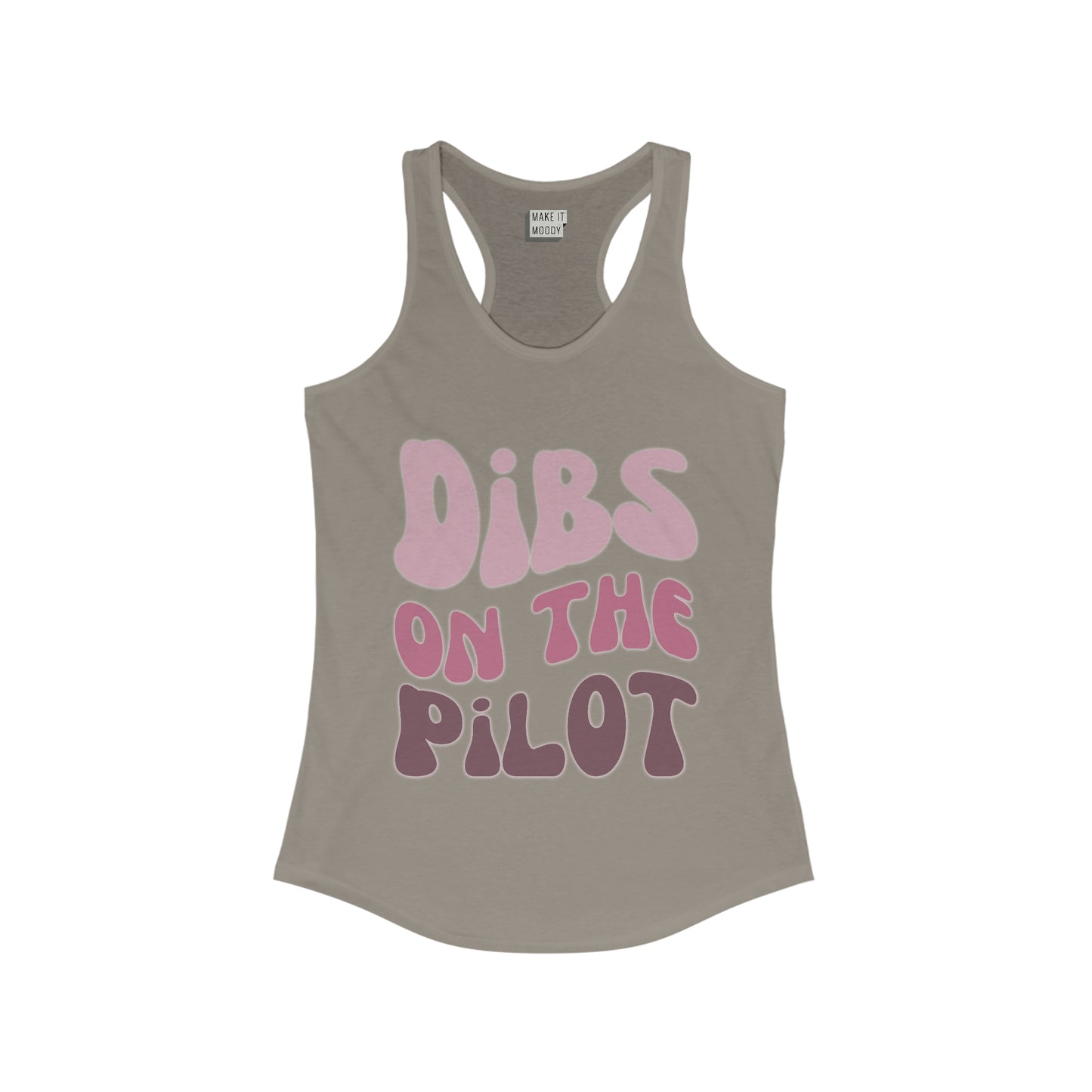 grey funny aviation shirt, "dibs on the pilot"
