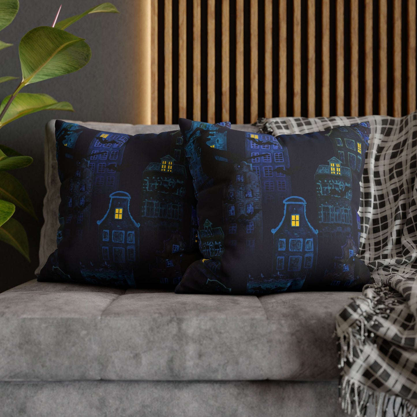 Night Rider- Halloween Pillow Cover