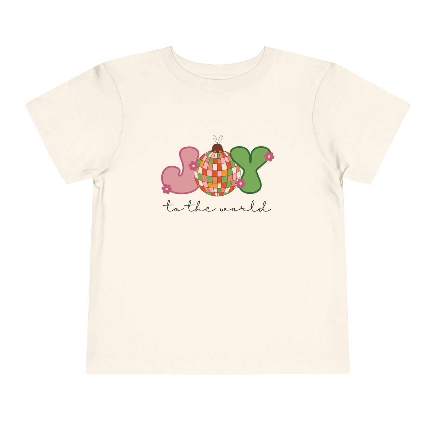 "Joy to the World" - Toddler Christmas T-Shirt