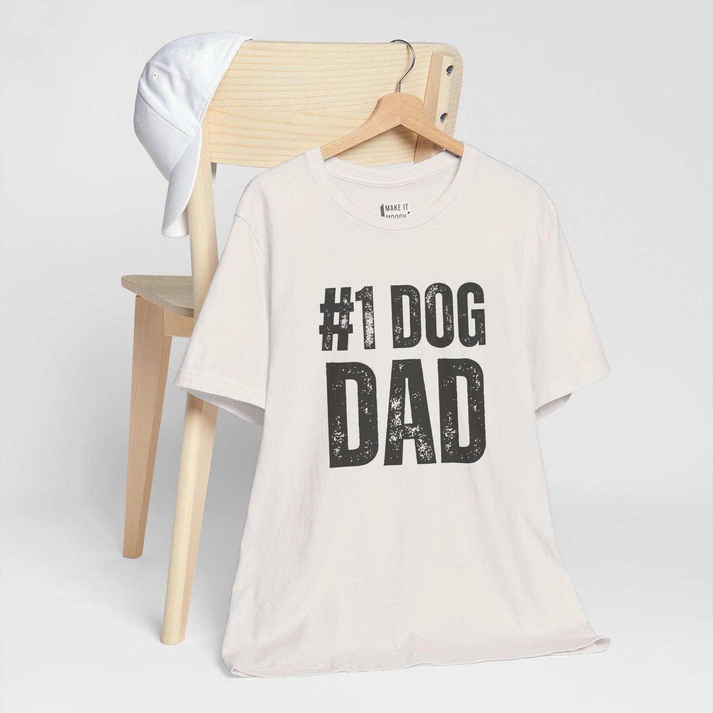 "#1 Dog Dad" T-Shirt