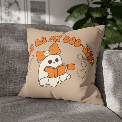 Back On My Boo-Shit - Halloween Pillow Cover