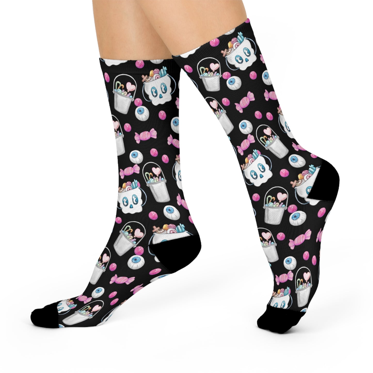 Candy Buckets - Premium Unisex Crew Socks