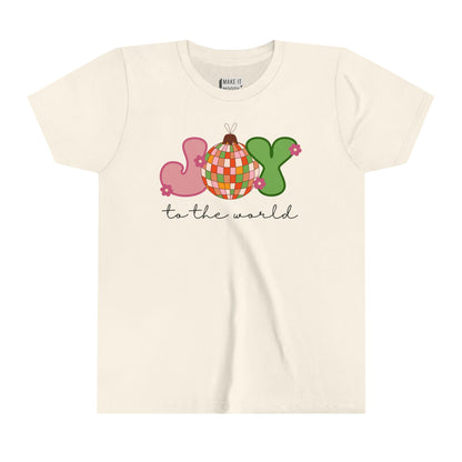 "Joy to the World" - Youth Christmas T-Shirt