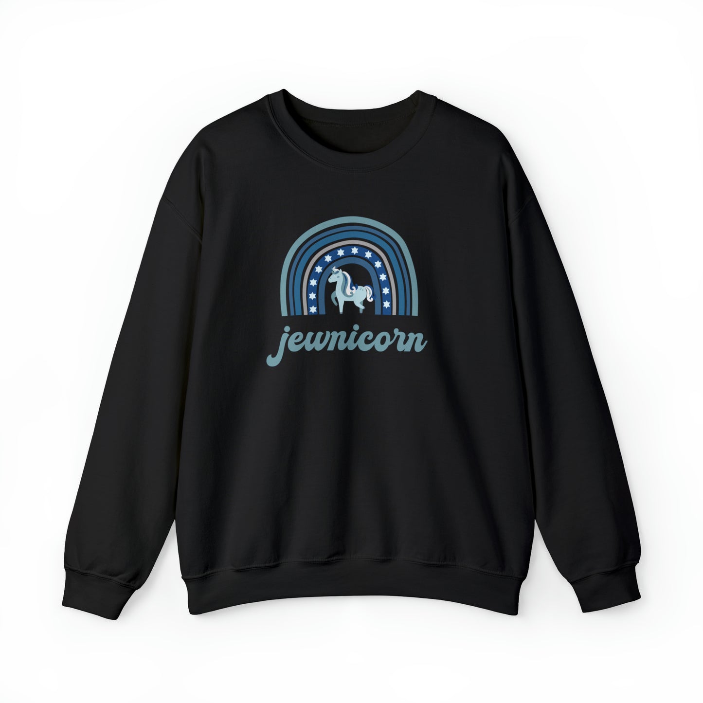 "Jewnicorn" Hanukkah Crewneck Sweatshirt